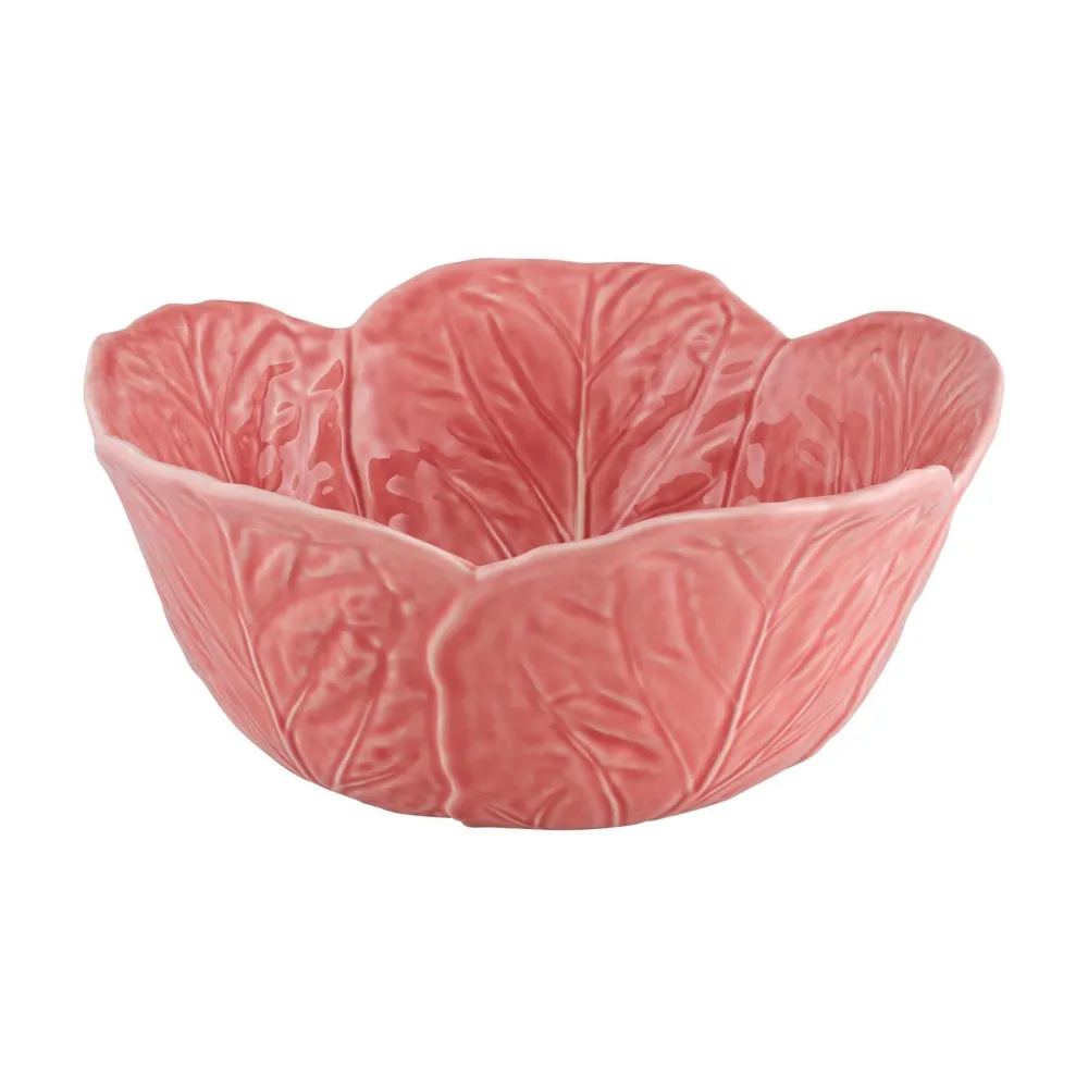 Bordallo Pinheiro Bordallo Pinheiro|Pink Cabbage Large Bowl