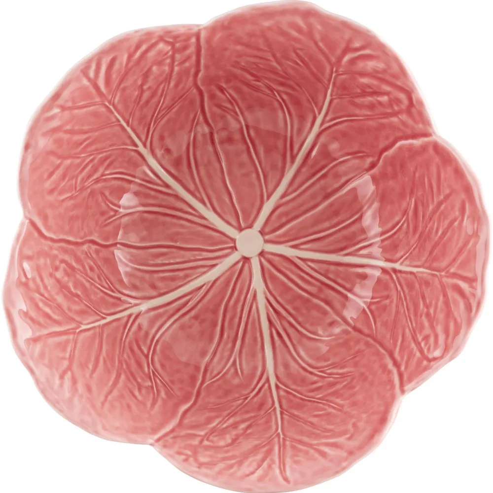 Bordallo Pinheiro Bordallo Pinheiro|Pink Cabbage Large Bowl