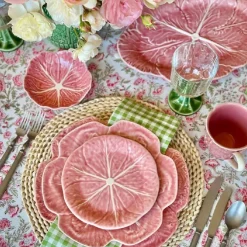 Bordallo Pinheiro Bordallo Pinheiro|Pink Cabbage Charger Plate