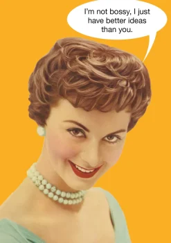 Greeting Cards|Bossy Greeting Card
