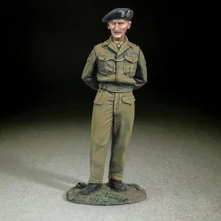 W. Britain Miniatures|British Field Marshall Bernard Montgomery, 1944–45 Figurine