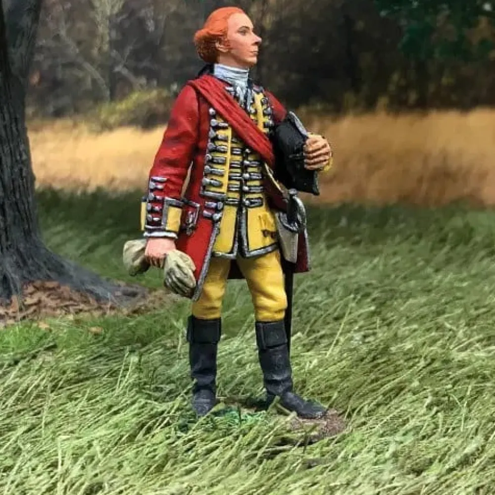 W. Britain Miniatures|British General James Wolfe, 1759 Figurine