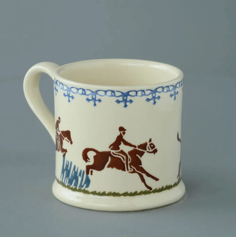 Brixton Pottery Brixton Pottery|Assorted Mugs|Horses Leaping Large Mug