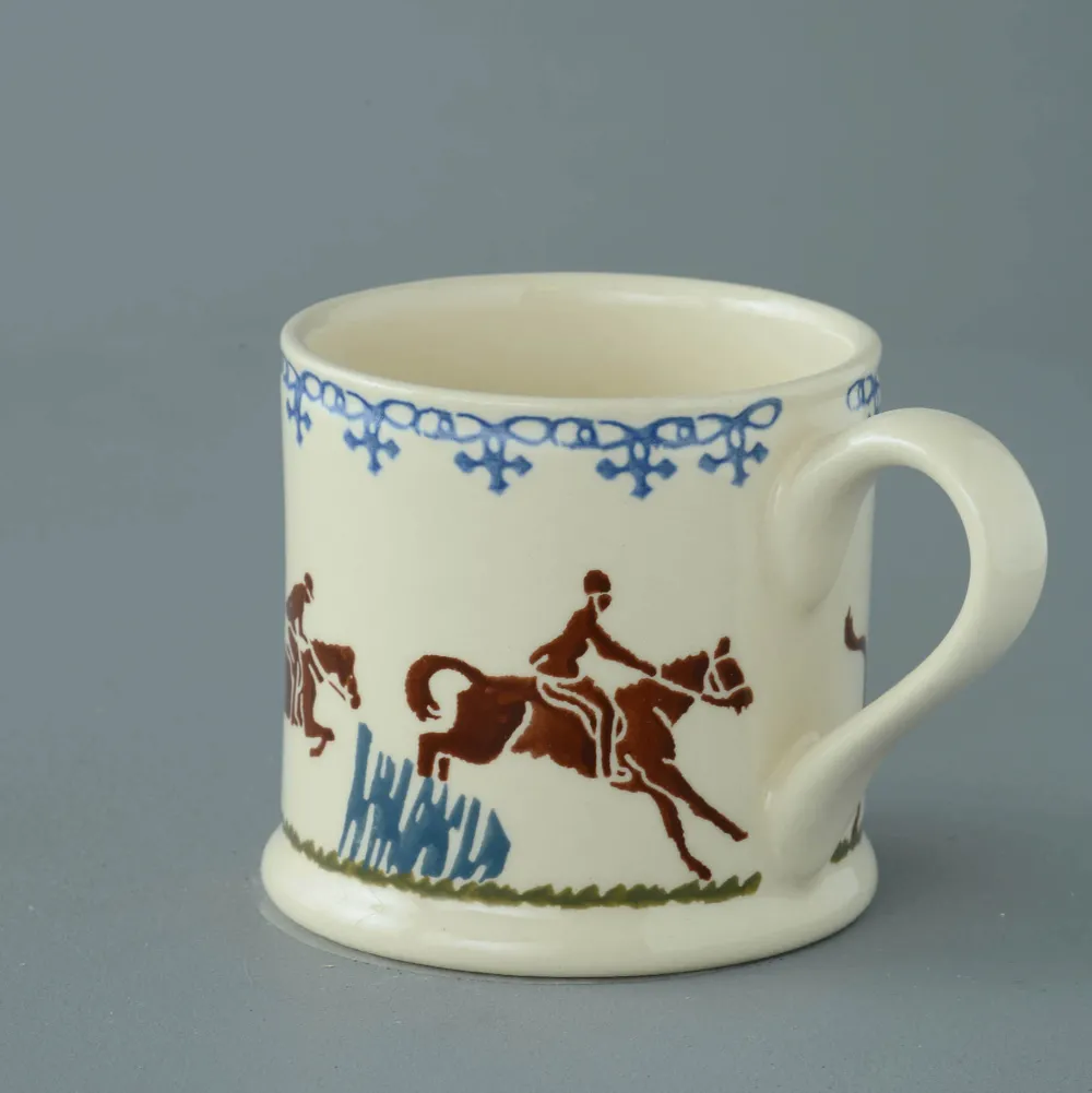 Brixton Pottery Brixton Pottery|Assorted Mugs|Horses Leaping Large Mug