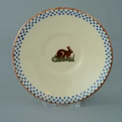 Brixton Pottery Teacups & Saucers|Rabbits Breakfast Cup & Saucer