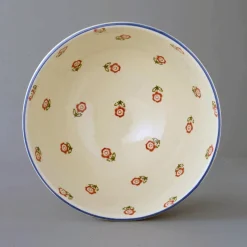 Brixton Pottery Brixton Pottery|Scattered Rose Deep Serving Bowl