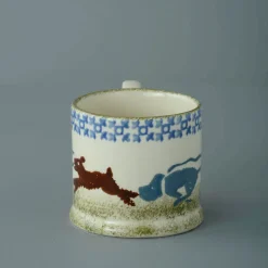 Brixton Pottery Brixton Pottery|Assorted Mugs|Scottie Dog Chasing Small Mug