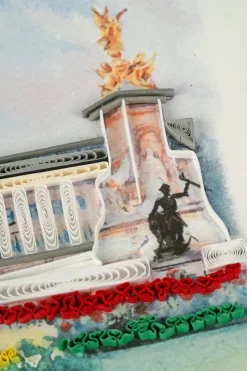 Greeting Cards|Buckingham Palace Quilled Greeting Card