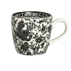 Burleigh Pottery Burleigh Pottery|Black Regal Peacock Osbourne Mug