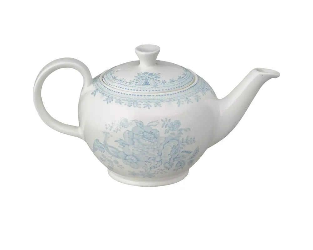 Burleigh Pottery Burleigh Pottery|Teapots|Blue Asiatic Pheasants Small Teapot