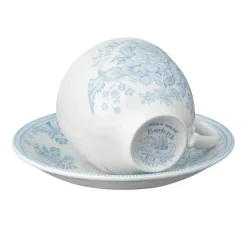 Burleigh Pottery Burleigh Pottery|Teacups & Saucers|Blue Asiatic Pheasants Teacup & Saucer