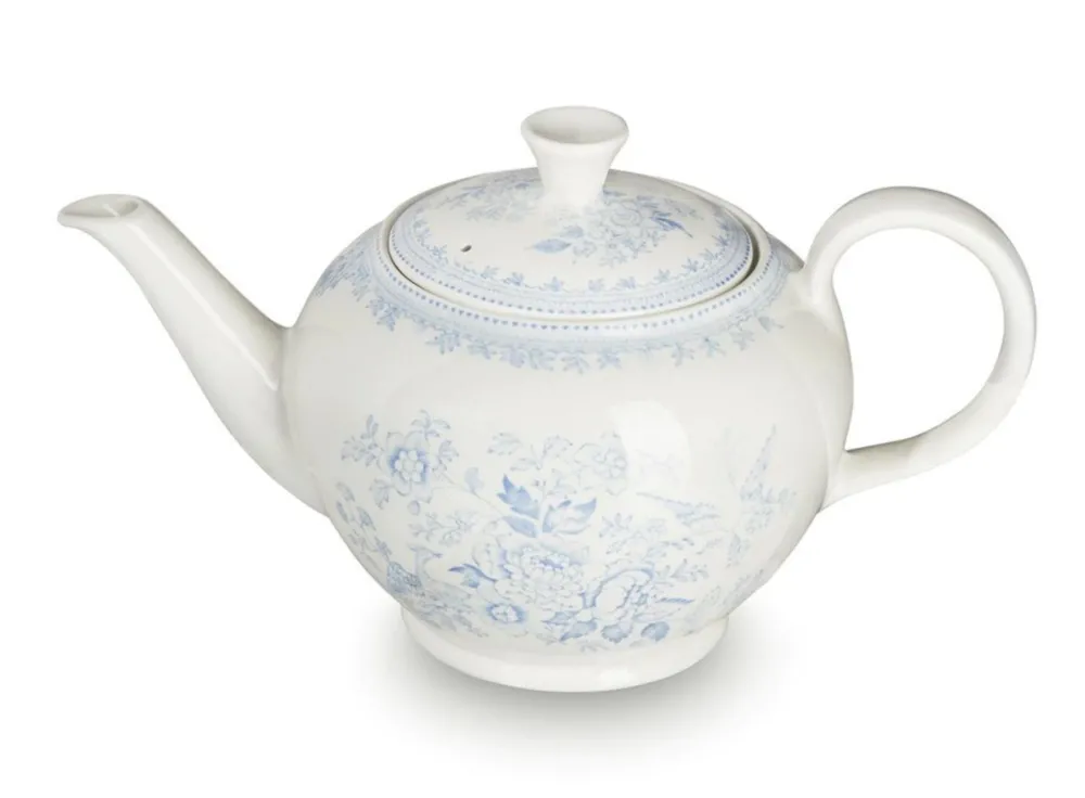 Burleigh Pottery Burleigh Pottery|Teapots|Blue Asiatic Pheasants Large Teapot