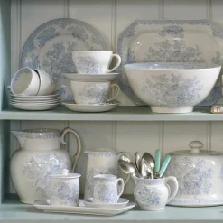 Burleigh Pottery Burleigh Pottery|Teacups & Saucers|Blue Asiatic Pheasants Breakfast Cup Gift Set