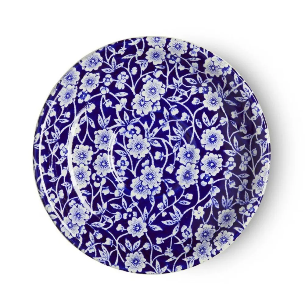 Burleigh Pottery Burleigh Pottery|Teacups & Saucers|Blue Calico Teacup & Saucer