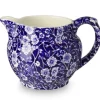 Burleigh Pottery Burleigh Pottery|Creamers & Sugar Bowls|Blue Calico Small Dutch Jug