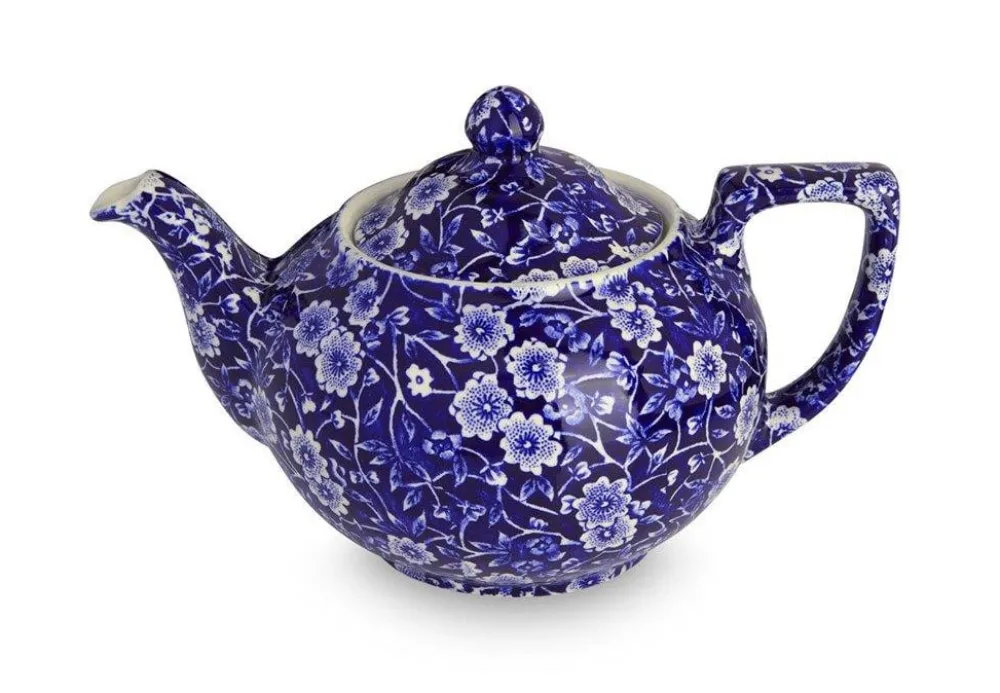 Burleigh Pottery Burleigh Pottery|Teapots|Blue Calico Small Teapot