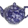 Burleigh Pottery Burleigh Pottery|Teapots|Blue Calico Large Teapot