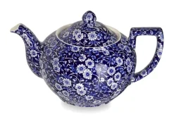 Burleigh Pottery Burleigh Pottery|Teapots|Blue Calico Large Teapot