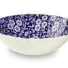 Burleigh Pottery Burleigh Pottery|Blue Calico Cereal Bowl