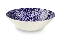 Burleigh Pottery Burleigh Pottery|Blue Calico Cereal Bowl