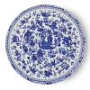 Burleigh Pottery Burleigh Pottery|Blue Regal Peacock Medium Plate