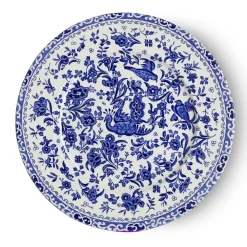 Burleigh Pottery Burleigh Pottery|Blue Regal Peacock Medium Plate