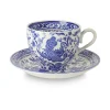 Burleigh Pottery Burleigh Pottery|Teacups & Saucers|Blue Regal Peacock Teacup & Saucer