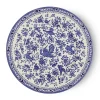 Burleigh Pottery Burleigh Pottery|Blue Regal Peacock Dinner Plate