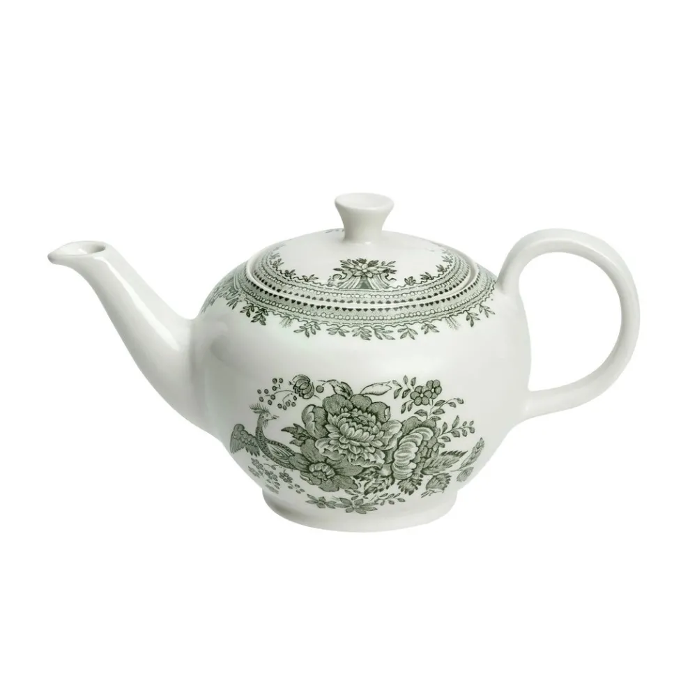 Burleigh Pottery Burleigh Pottery|Teapots|Dark Green Asiatic Pheasants Small Teapot