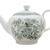 Burleigh Pottery Burleigh Pottery|Teapots|Dark Green Asiatic Pheasants Large Teapot