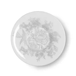 Burleigh Pottery Burleigh Pottery|Dove Grey Asiatic Pheasants Espresso Cup & Saucer