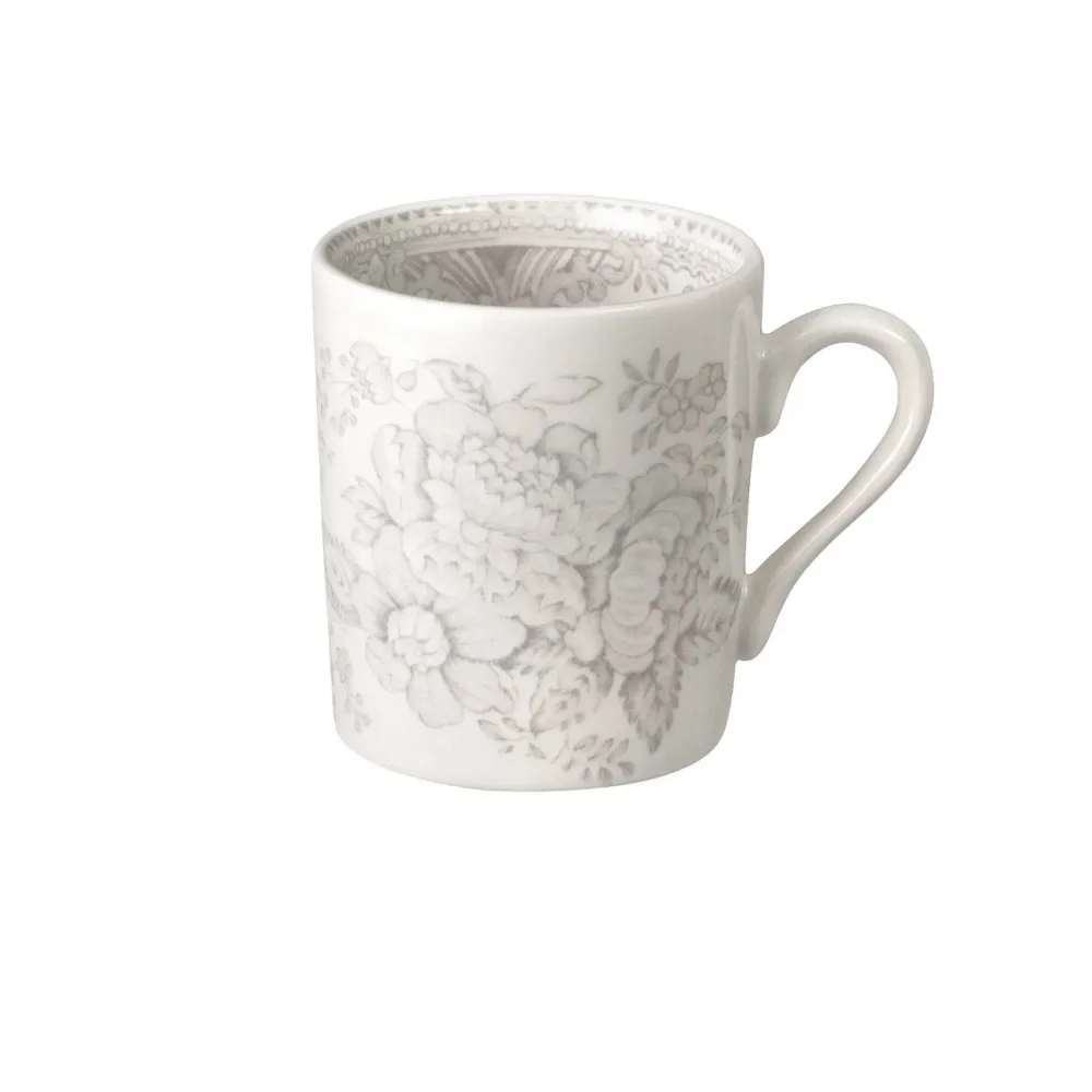 Burleigh Pottery Burleigh Pottery|Dove Grey Asiatic Pheasants Espresso Cup & Saucer