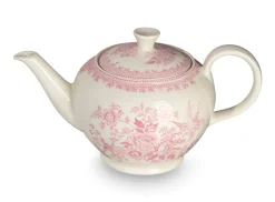 Burleigh Pottery Burleigh Pottery|Teapots|Pink Asiatic Pheasants Large Teapot