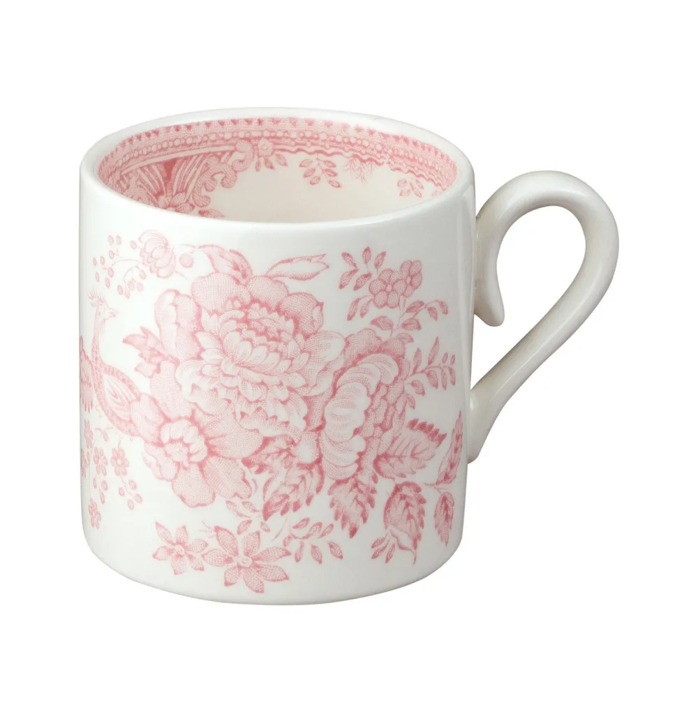 Burleigh Pottery Burleigh Pottery|Assorted Mugs|Pink Asiatic Pheasants Mini Mug
