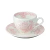 Burleigh Pottery Burleigh Pottery|Teacups & Saucers|Pink Asiatic Pheasants Teacup & Saucer