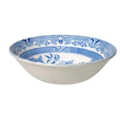Burleigh Pottery Burleigh Pottery|Torquay Blue Willow Cereal Bowl