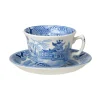 Burleigh Pottery Burleigh Pottery|Teacups & Saucers|Torquay Blue Willow Teacup & Saucer