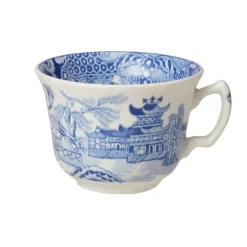 Burleigh Pottery Burleigh Pottery|Teacups & Saucers|Torquay Blue Willow Teacup & Saucer