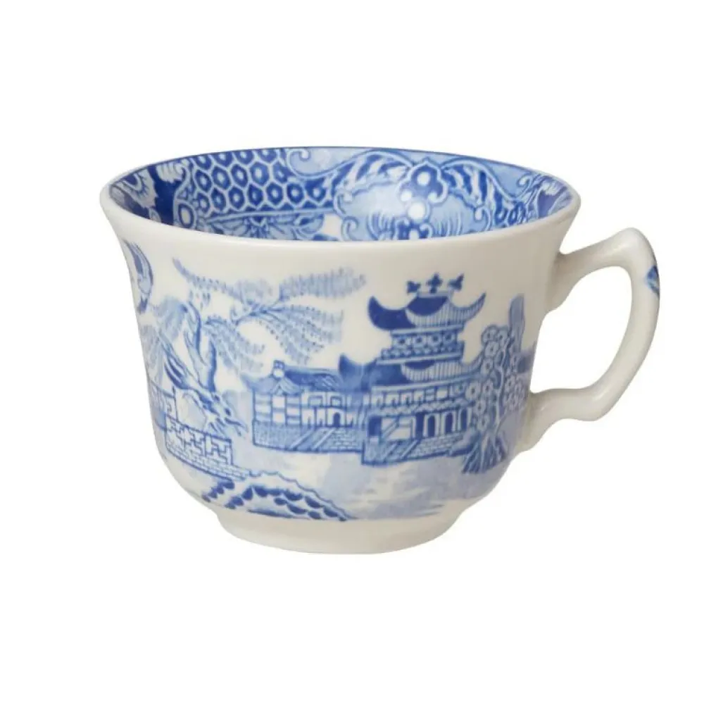 Burleigh Pottery Burleigh Pottery|Teacups & Saucers|Torquay Blue Willow Teacup & Saucer