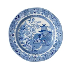 Burleigh Pottery Burleigh Pottery|Torquay Blue Willow Medium Plate