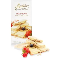 British Chocolate|Butlers White Chocolate Mixed Berries Bar