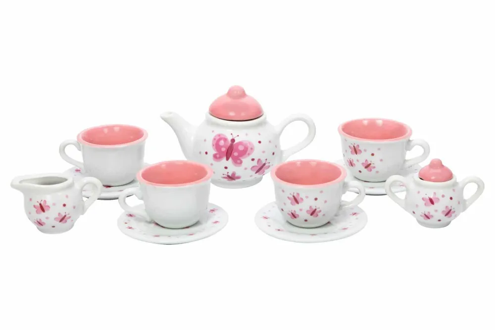 Children's Tea Sets|Toys|Butterfly Boxed Tea Set