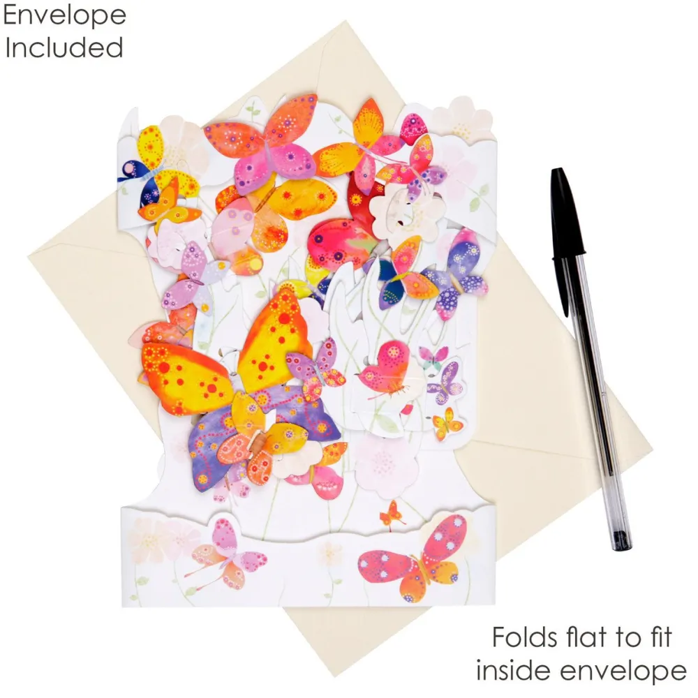 Greeting Cards|Butterfly Cloud Swing Card