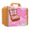 Toys|Children's Tea Sets|Butterfly Tea Set Basket