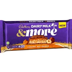 British Chocolate|Cadbury Dairy Milk & Caramel Nut Crunch Bar