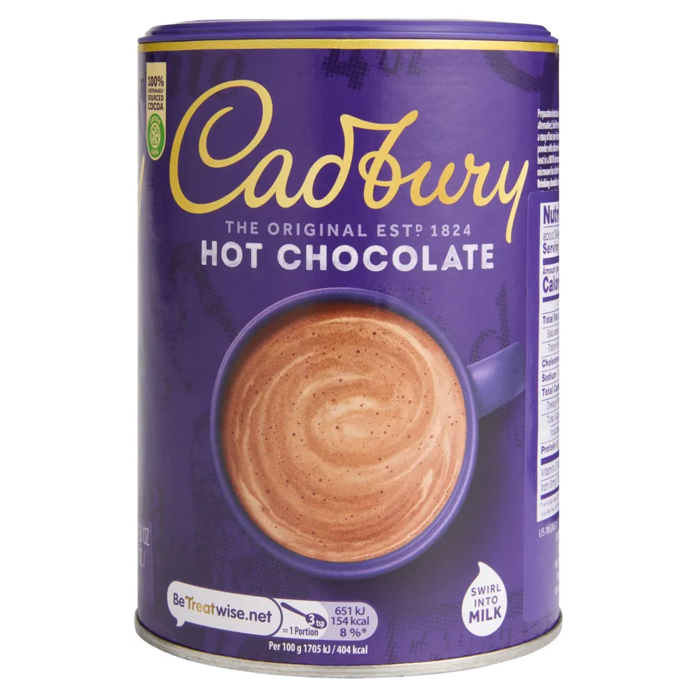 Desserts & Baking|Beverages|Cadbury Drinking Hot Chocolate 250g