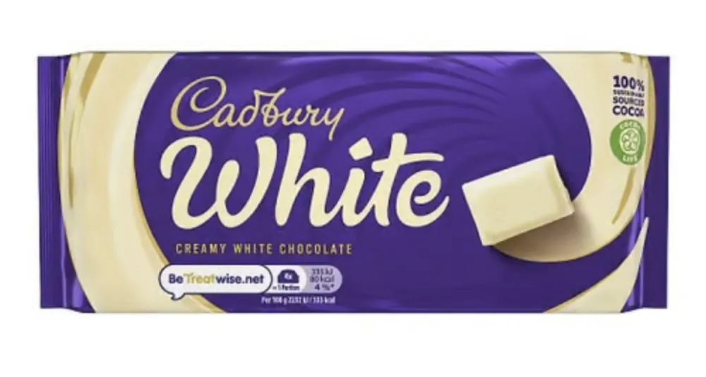 British Chocolate|Cadbury White Chocolate Bar
