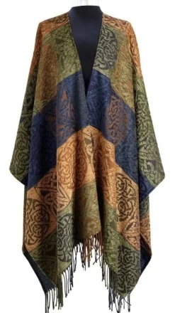 Scarves & Wraps|Calzeat of Scotland Celtic Knot Clansman Ruana