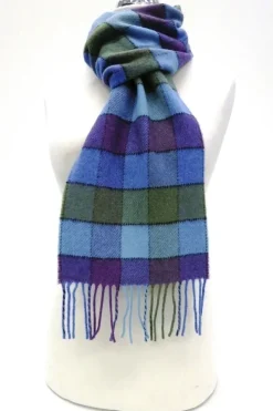 Scarves & Wraps|Calzeat of Scotland Lagos Carousel Border Lambswool Scarf