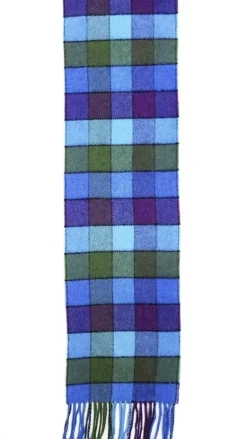 Scarves & Wraps|Calzeat of Scotland Lagos Carousel Border Lambswool Scarf
